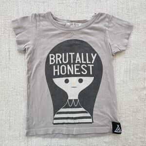 Quinn & Fox Brutally Honest Graphic Tee GUC 3T
